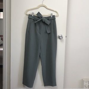 ARITZIA Wilfred tie-front pant